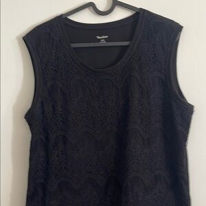 TanJay Gray and Black Sleeveless Tank Top